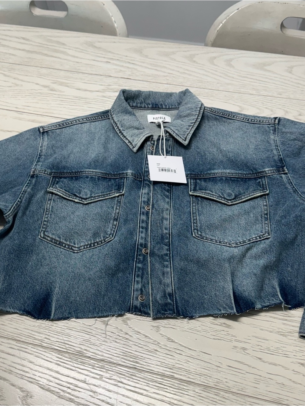 Cropped Jean Jacket
